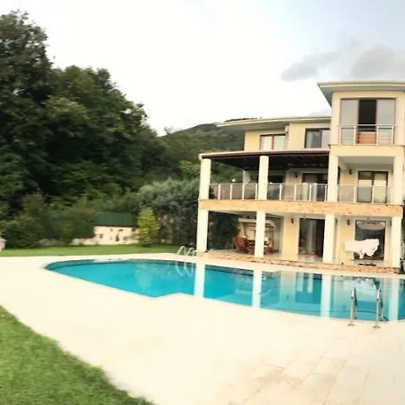 Sapanca'da Orman Ve Gol Manzarali Malikane Villa *